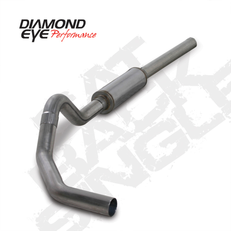 Dodge 2500 Performance Exhaust - Diamond Eye Performance - Cat Back, Single - `04-`07